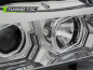 Preview: 3D LED Angel Eyes Scheinwerfer für BMW 3er E90/E91 05-08 chrom mit LED Blinker